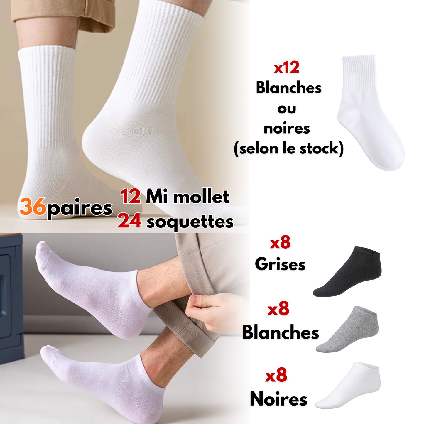 Pack chaussette Nouvelle collection