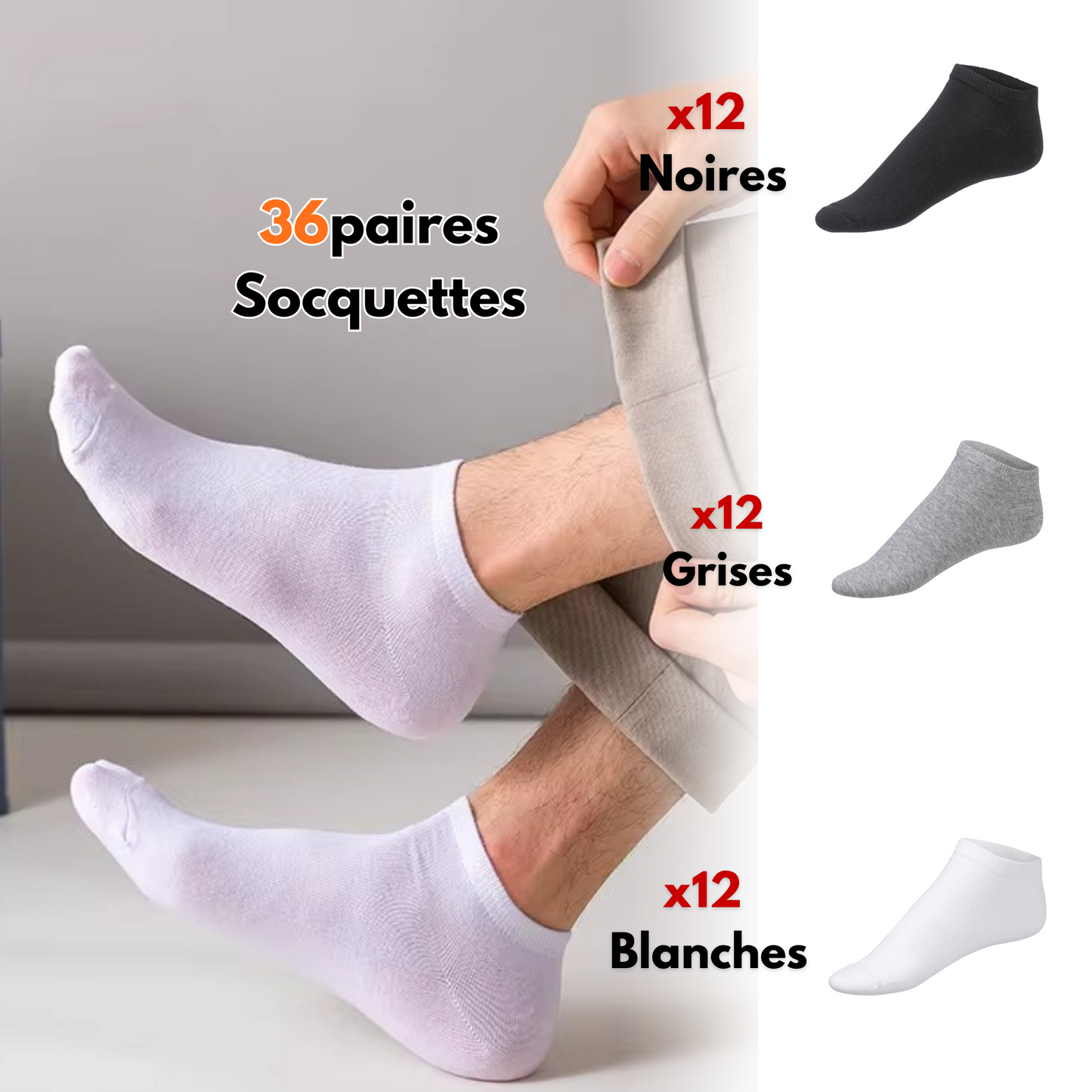 Pack chaussette (Mélange)