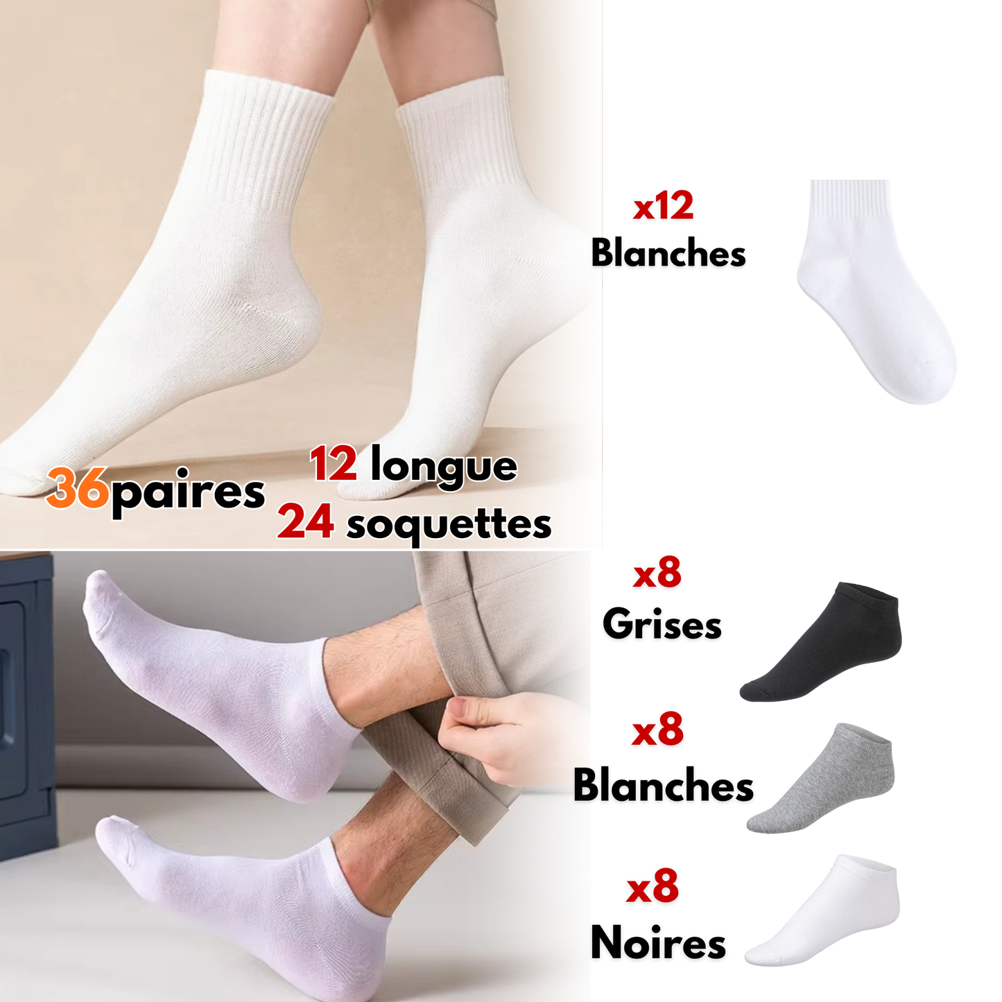 Pack chaussette Nouvelle collection