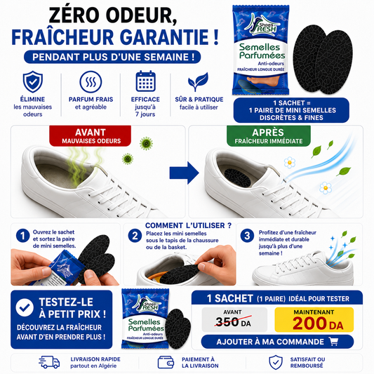 Mini semelle parfumé